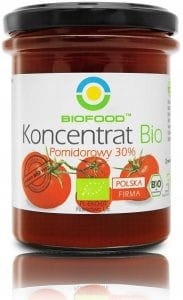 KONCENTRAT POMIDOROWY 30 % BIO 200 g - BIO FOOD