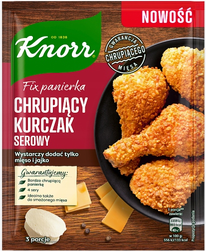 Knorr Fix Panierka Chrupiący Kurczak Serowy 70g