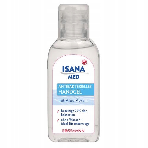 Żel antybakteryjny rossmann ISANA MED
