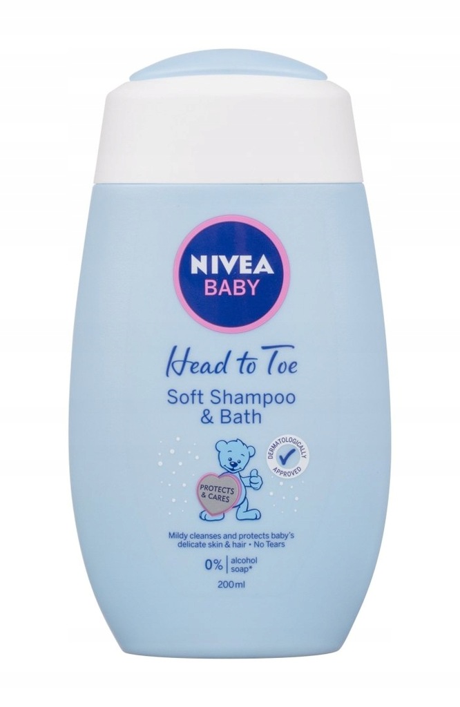 Nivea Head To Toe Baby Szampon do włosów 200ml (K) (P2)