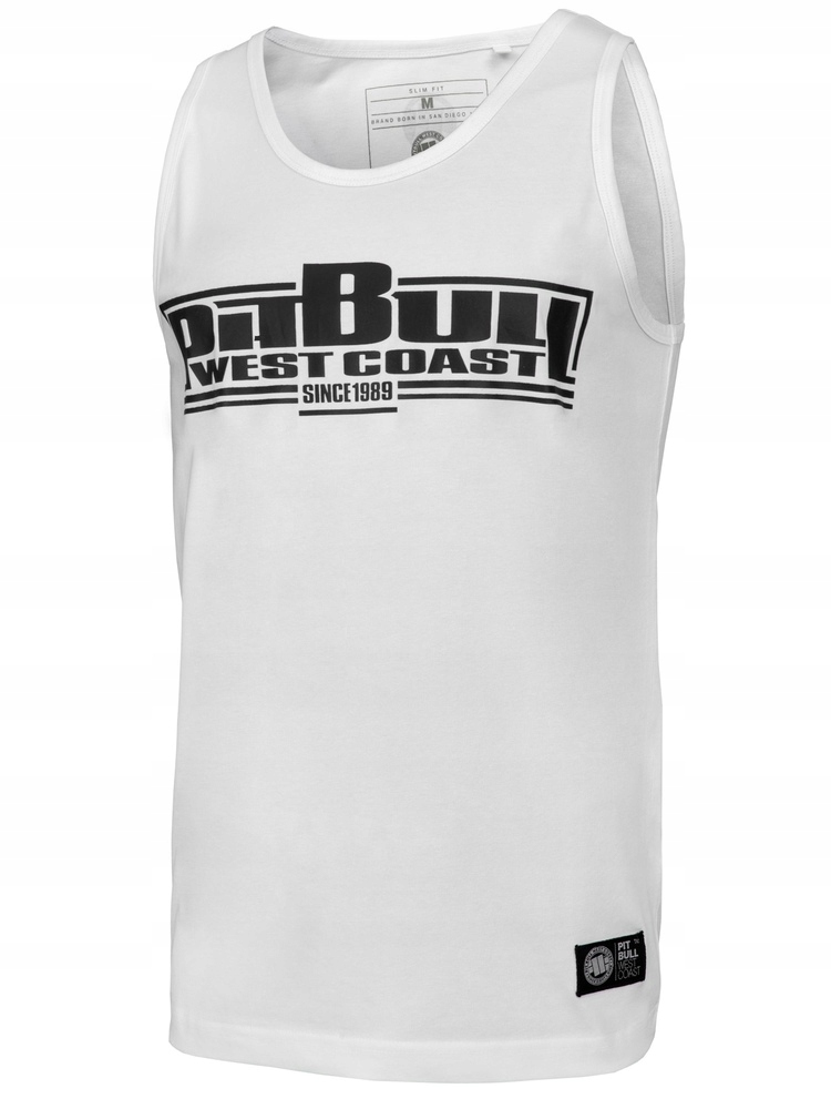 Tank Top Pit Bull Lycra Boxing'20 Biały L