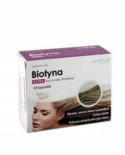 Biotyna Extra Activlab Pharma kapsułki 30 sztuk