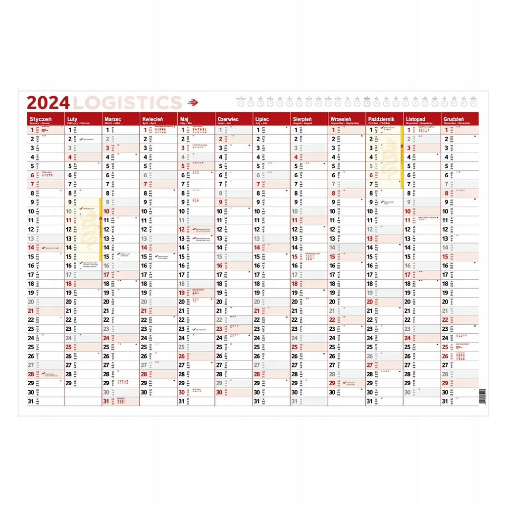 PLANER ŚCIENNY - logistyczny