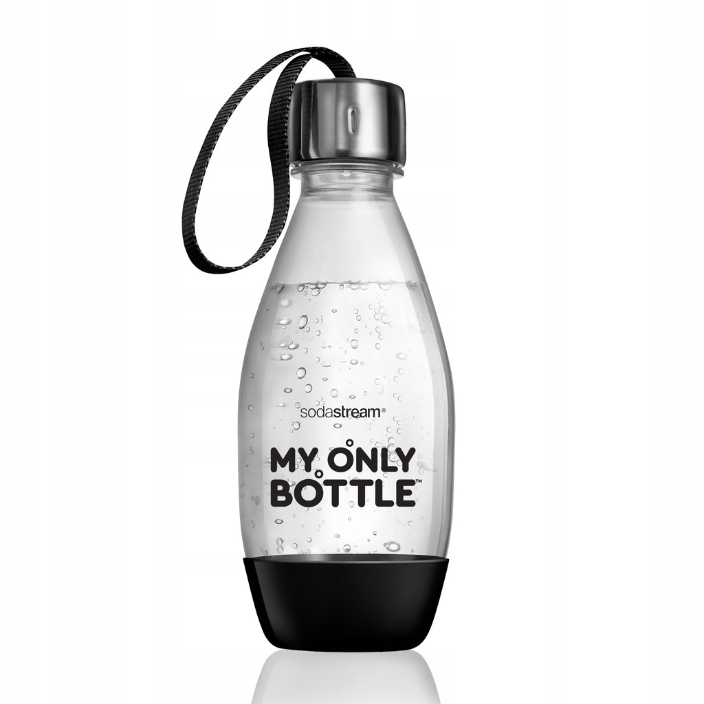 Butelka na wodę My Only Bottle 0,5L - Czarna