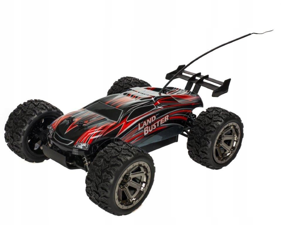 SAMOCHÓD RC NQD LAND BUSTER 4X4 USB 1:12 CZERWONY