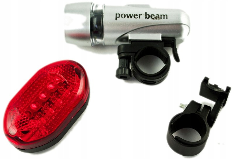 LAMPA ROWEROWA POWER BEAM ZESTAW