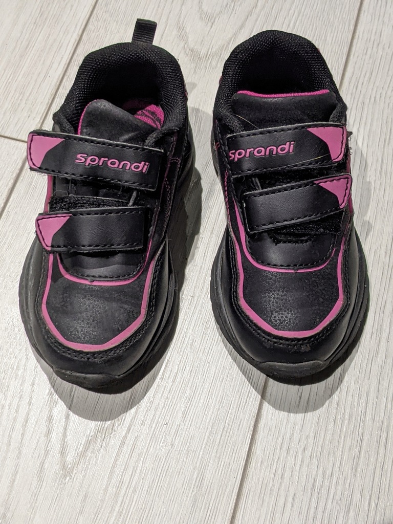 Sprandi adidasy buty dziecięce wiosenne czarne