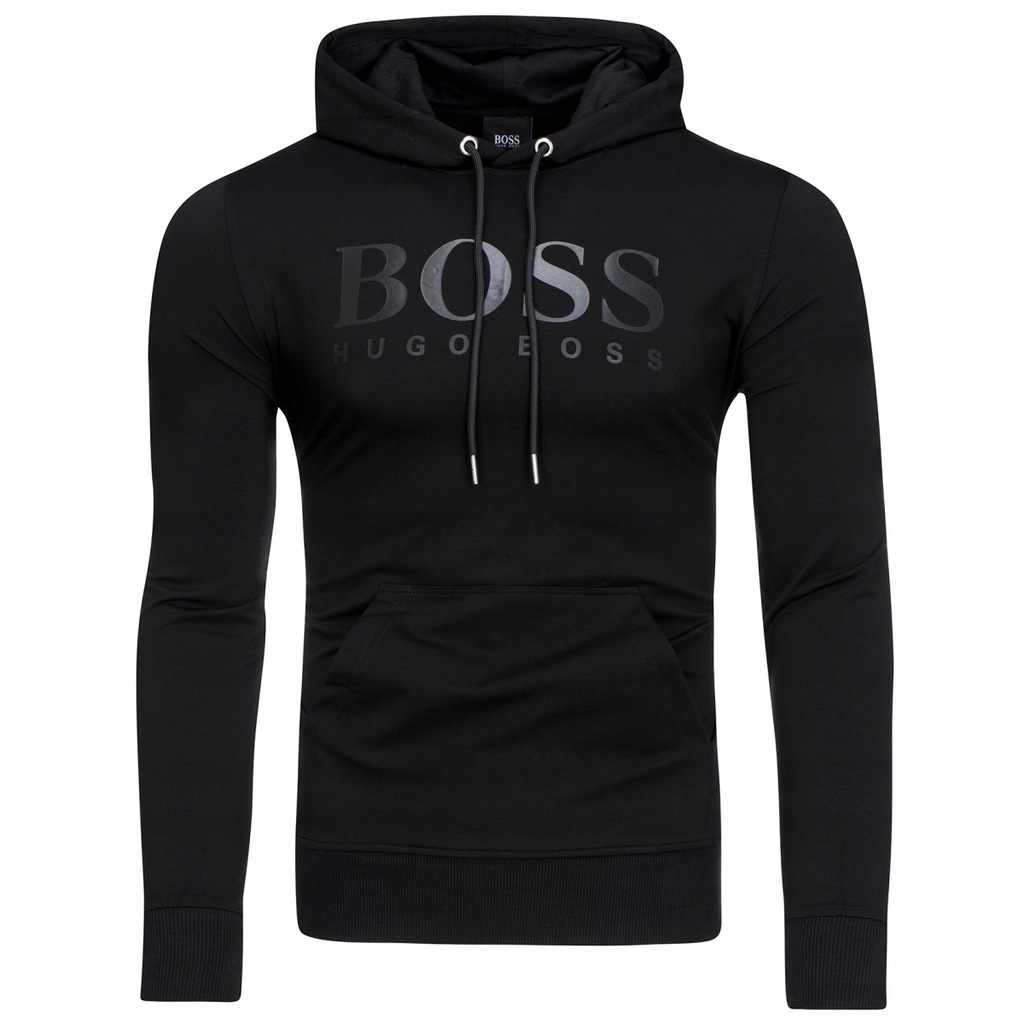 Hugo Boss bluza męska z kapturem czarna /L