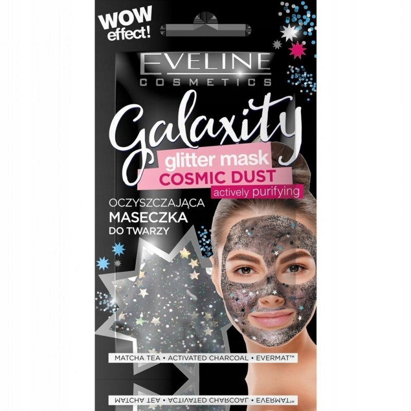 Galaxity Glitter Mask oczyszczająca maseczka do tw