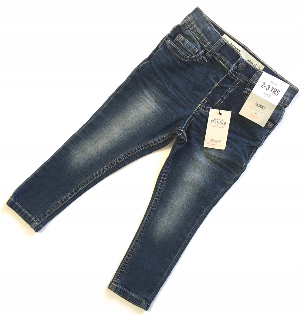 DENIM Co. spodnie jeans skinny 98 2-3 lata