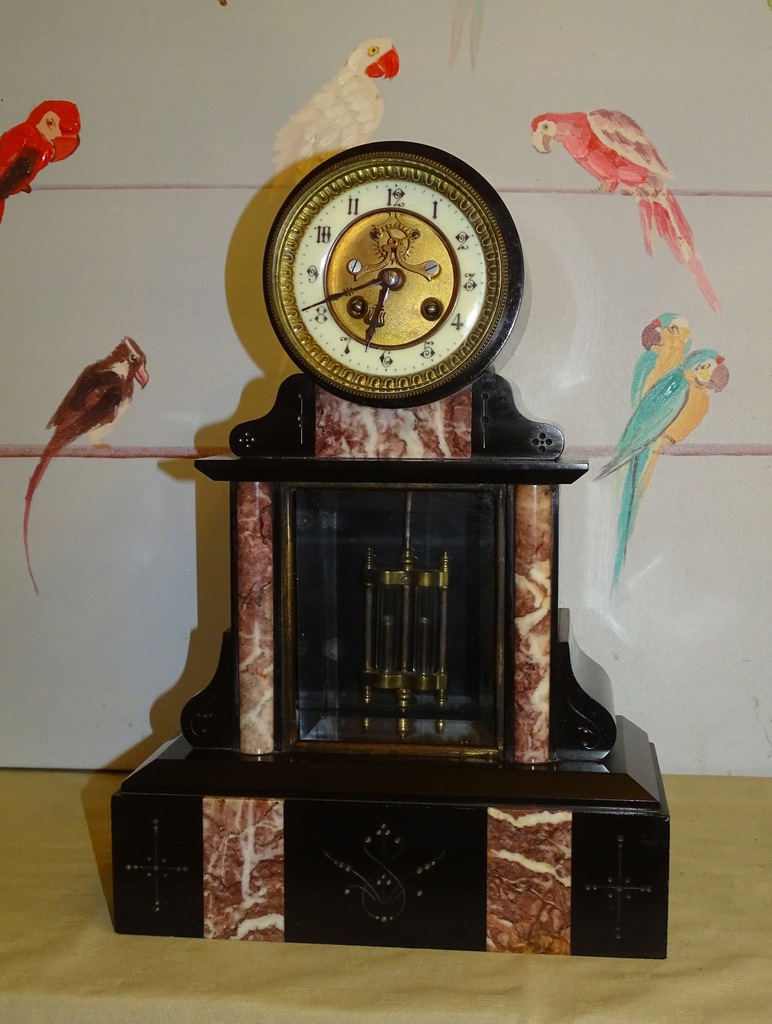 Zegar wychwytem brocota SPRAWNY WAHADŁO Z RTĘCIĄ 12620289743