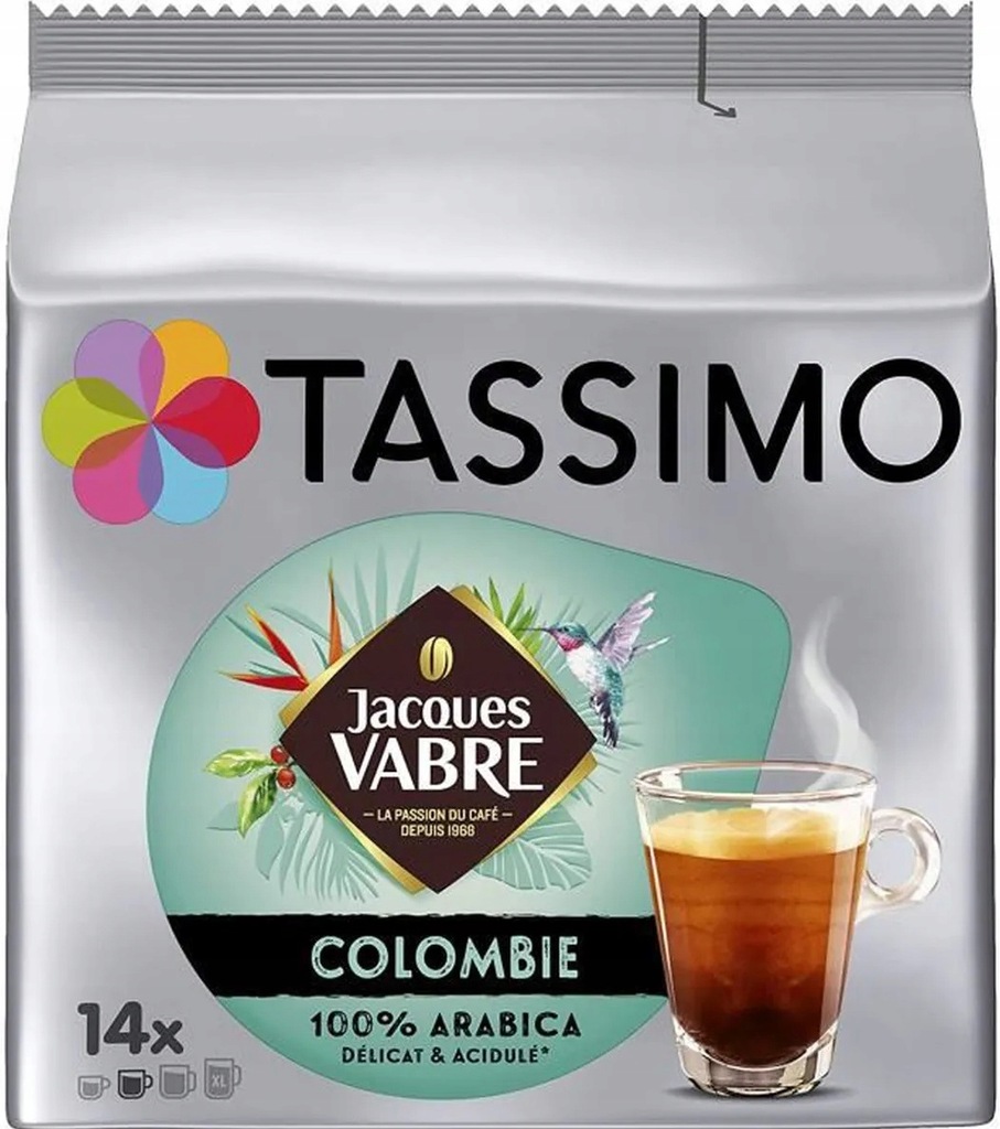 Tassimo kapsułki do ekspresów 14szt. Columbia - 14088544349 - oficjalne ...