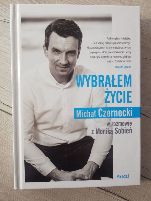 Książka Wybrałem życie  Michał Czernecki POMAGAJ