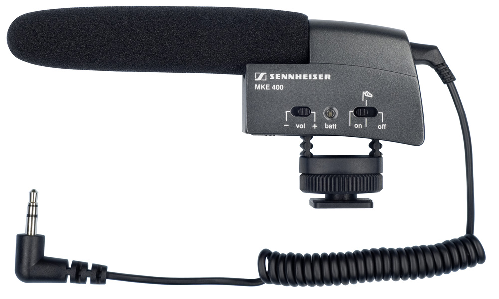 Sennheiser MKE 400 - mikrofon nakamerowy shotgun