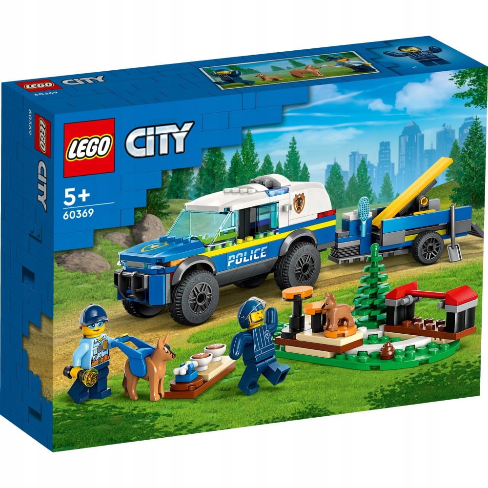 LEGO City 60369 Szkolenie psów policyjnych