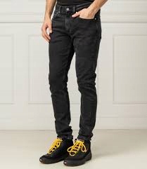CALVIN KLEIN SPODNIE JEANSY CZARNE 31/32 2BTI