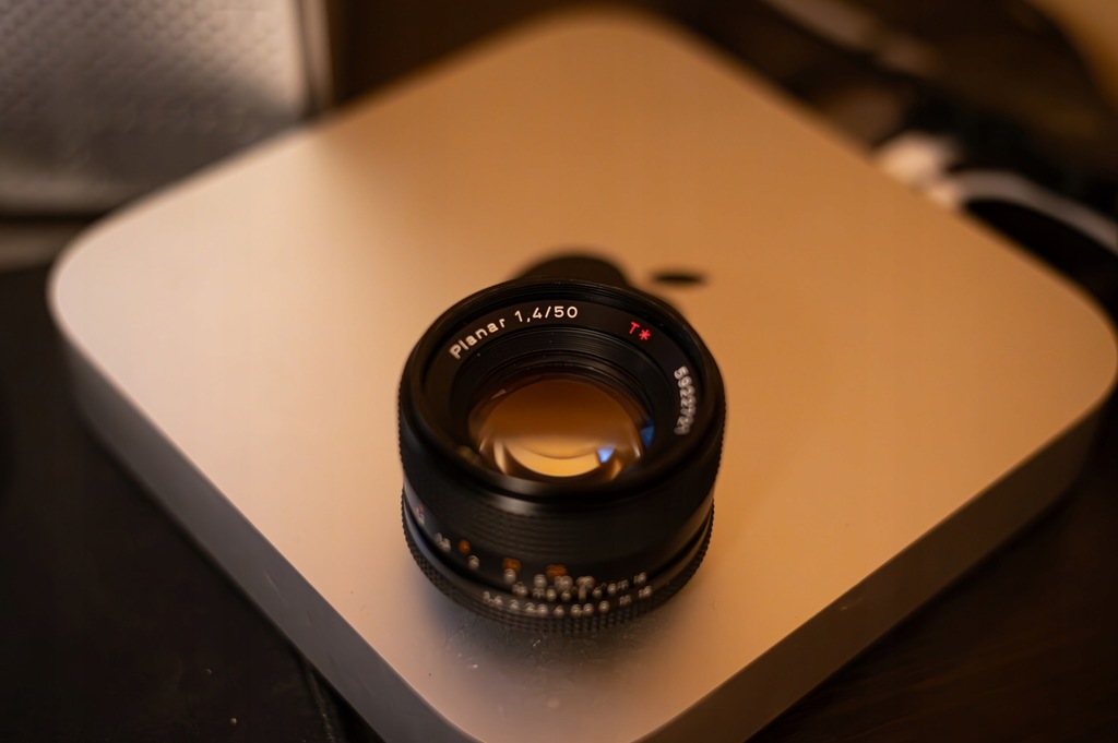 Obiektyw Contax Carl Zeiss Nikon F Planar 50mm f1.4