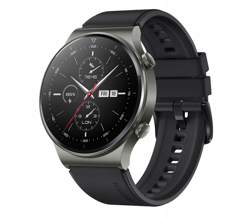 Smartwatch Huawei Watch GT 2 Pro 5 ATM Black