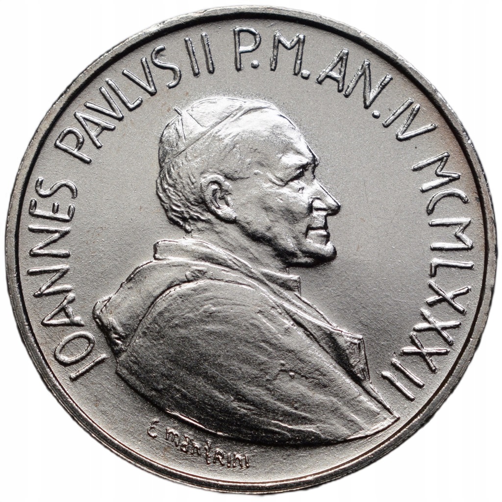 1982 Watykan Jan Paweł II - portret - 1000 lirów