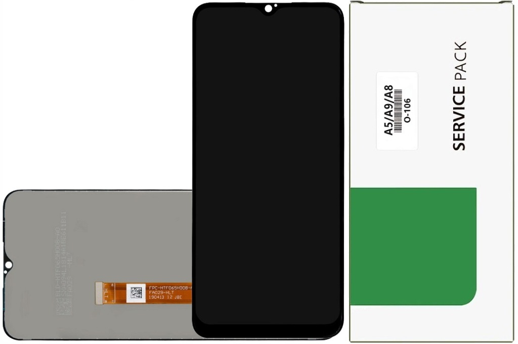 WYŚWIETLACZ LCD OPPO A31 2020 CZARNY, DOTYK