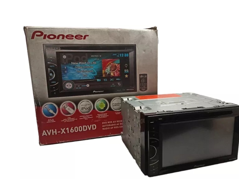 RADIO SAMOCHODOWE PIONEER AVHX1600DVD 12620622777 oficjalne
