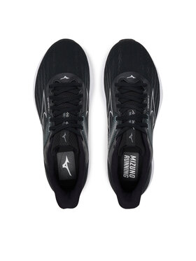 mizuno Buty do biegania Unisex MIZUNO-J1GC2545 02 BLACK / SILVER / METALLIC