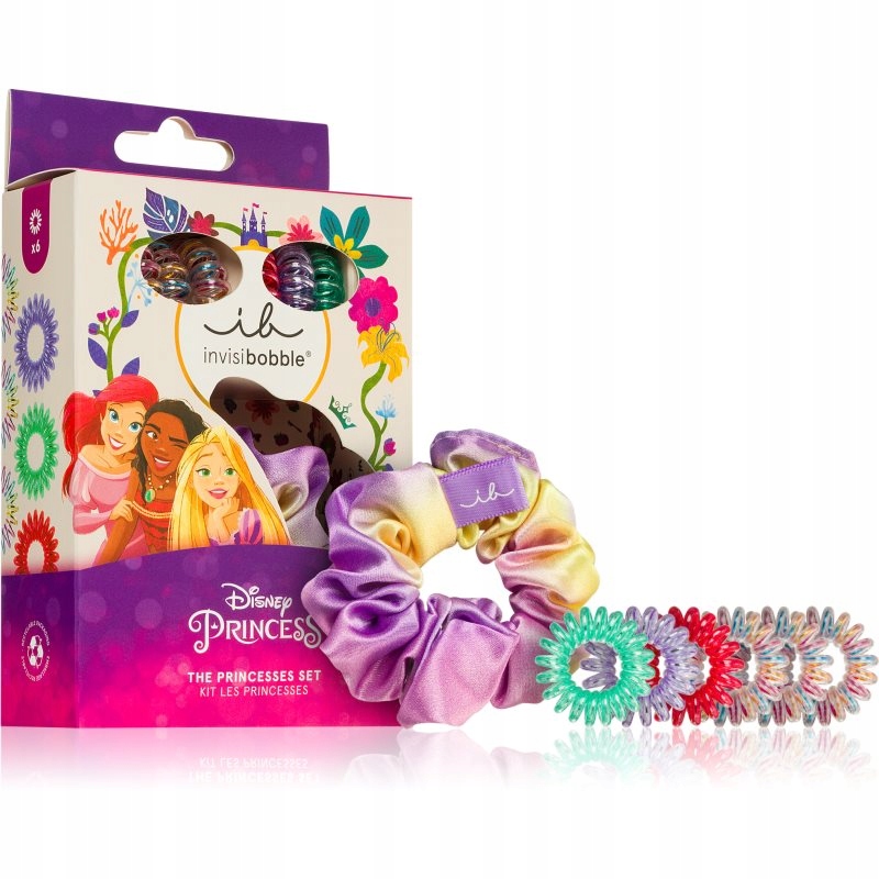 invisibobble Disney Princess The Princesses gumki do włosów 7 szt.