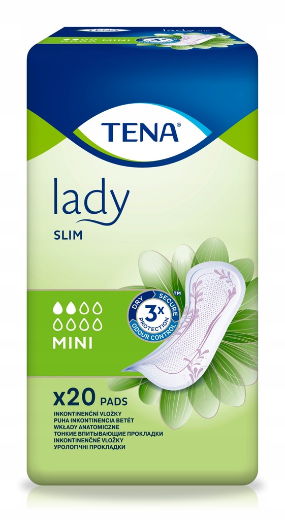 TENA Lady Slim Mini, podpaski, 20 szt