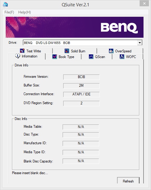 Купить BenQ DW1655 записывает DVD+R x4 DVD-ROM книжного типа: отзывы, фото, характеристики в интерне-магазине Aredi.ru