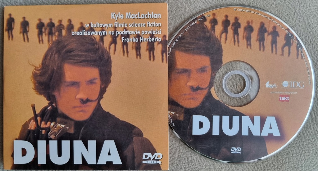 DIUNA 1994 DVD DAVID LYNCH POLSKIE WYDANIE BDB STAN