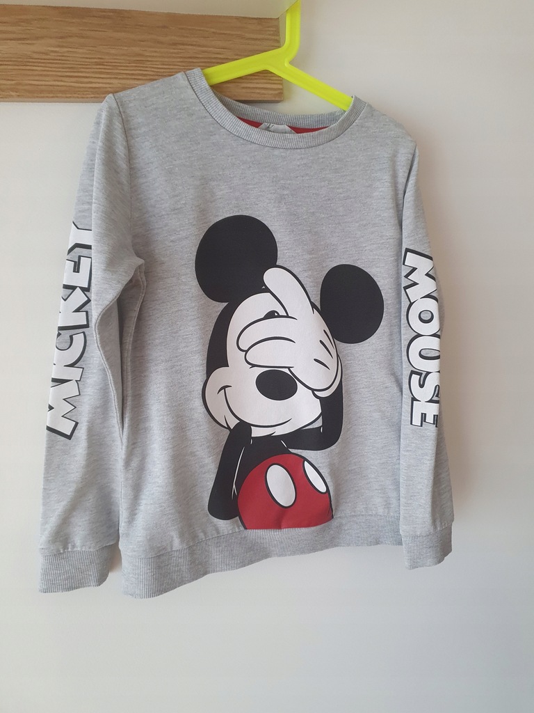 H&M śliczna bluza zadbana MICKEY MOUSE 134/140