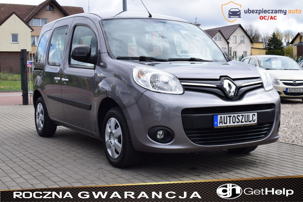 Renault Kangoo 1.2 Benzyna, 5-Osobowy, Klimaty...