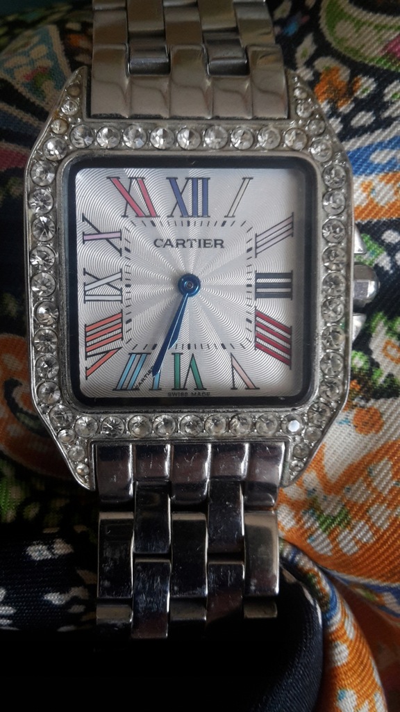 CARTIER SANTOS zegarek damski