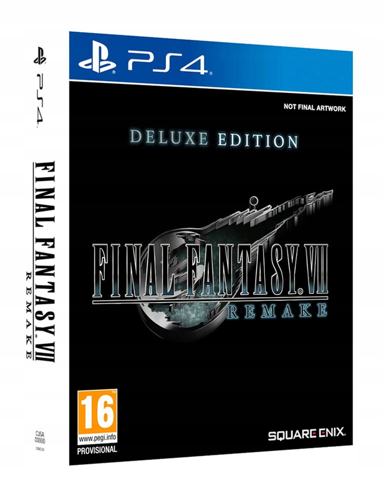 FINAL FANTASY VII 7 REMAKE DELUXE EDITION / EDYCJA DELUXE / PS4 / NOWA