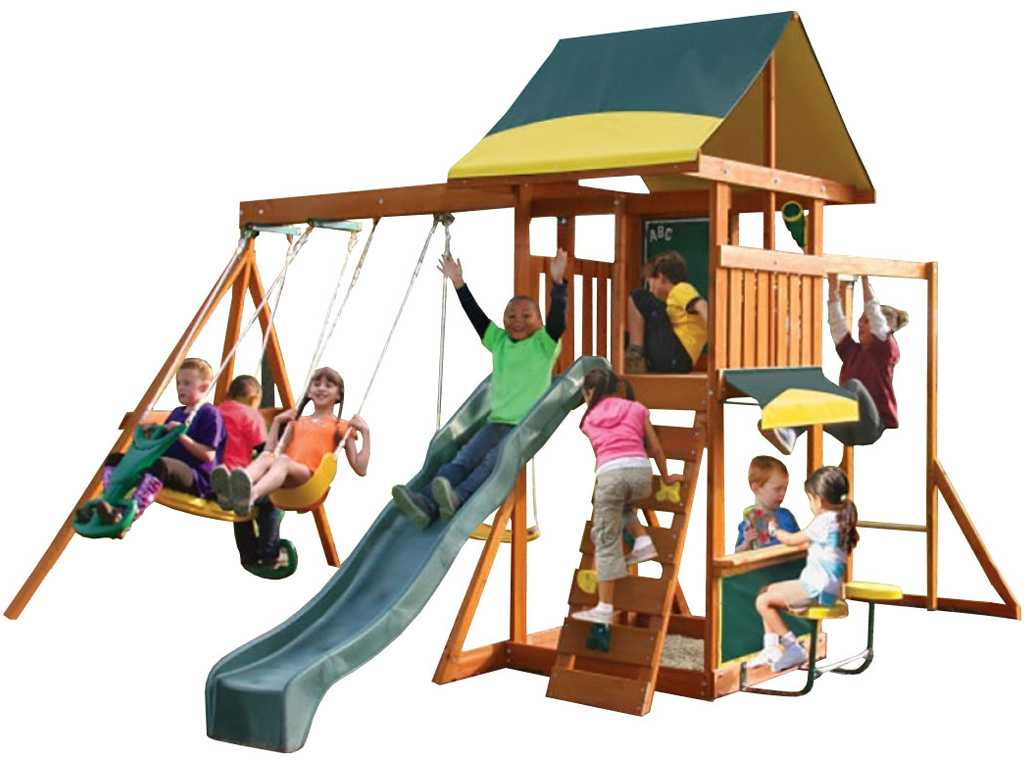 PLAC ZABAW DREWNIANY BROOKRIDGE HUŚTAWKA KIDKRAFT 7845544861