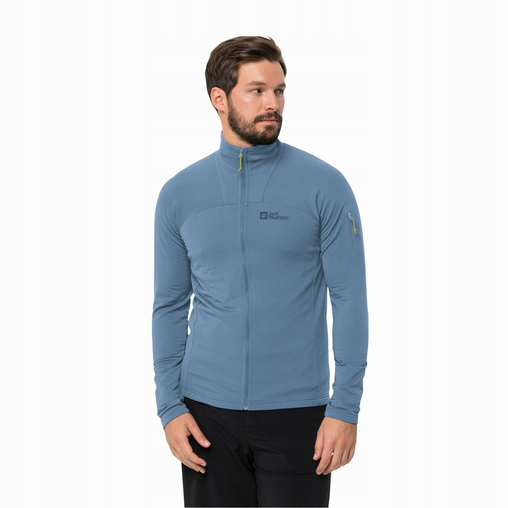 Męska bluza polarowa rozpinana Jack Wolfskin PRELIGHT FZ XL