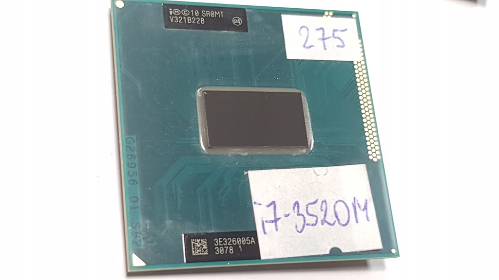 Procesor Intel i7-3520M SR0MT 2x2,9Ghz Gniazdo G2 (rPGA988B) 275