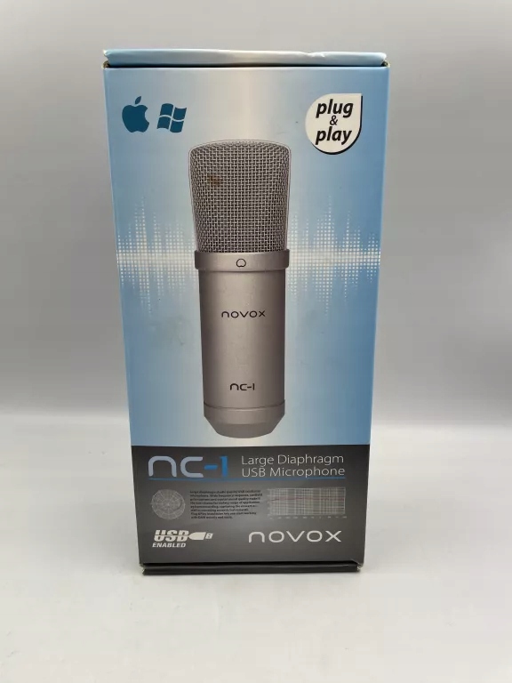 MIKROFON POJEMNOŚCIOWY NOVOX NC-1 USB
