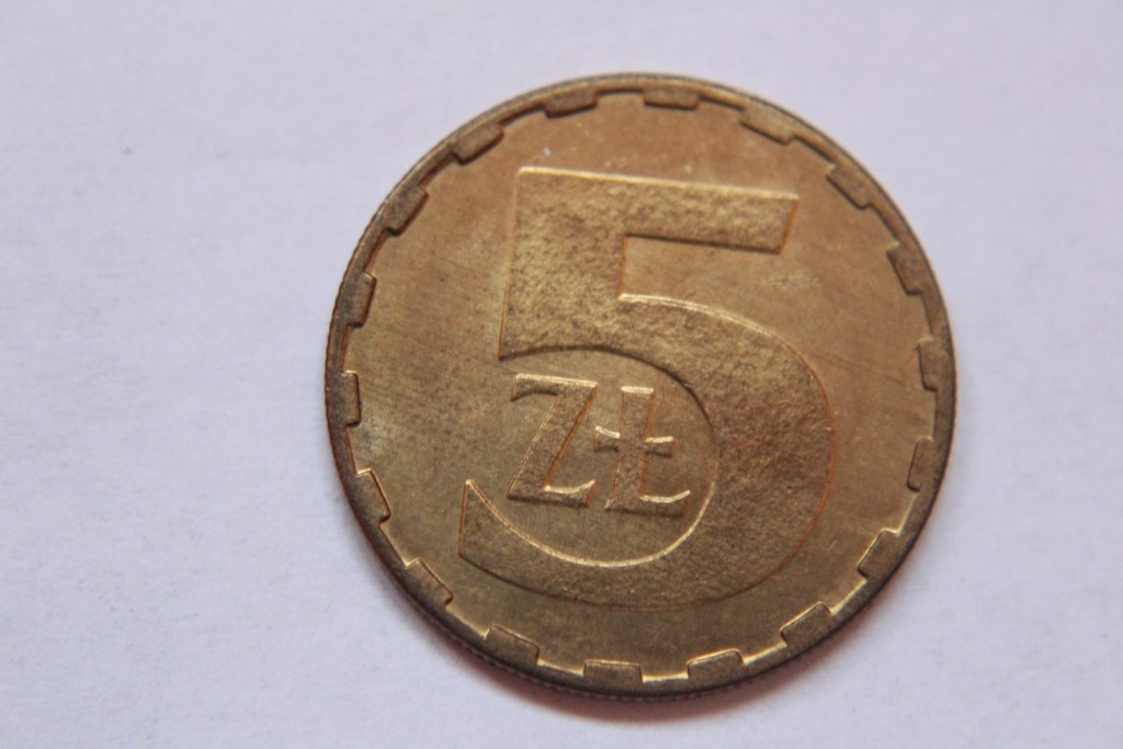 5 ZŁOTYCH 1986   - W441