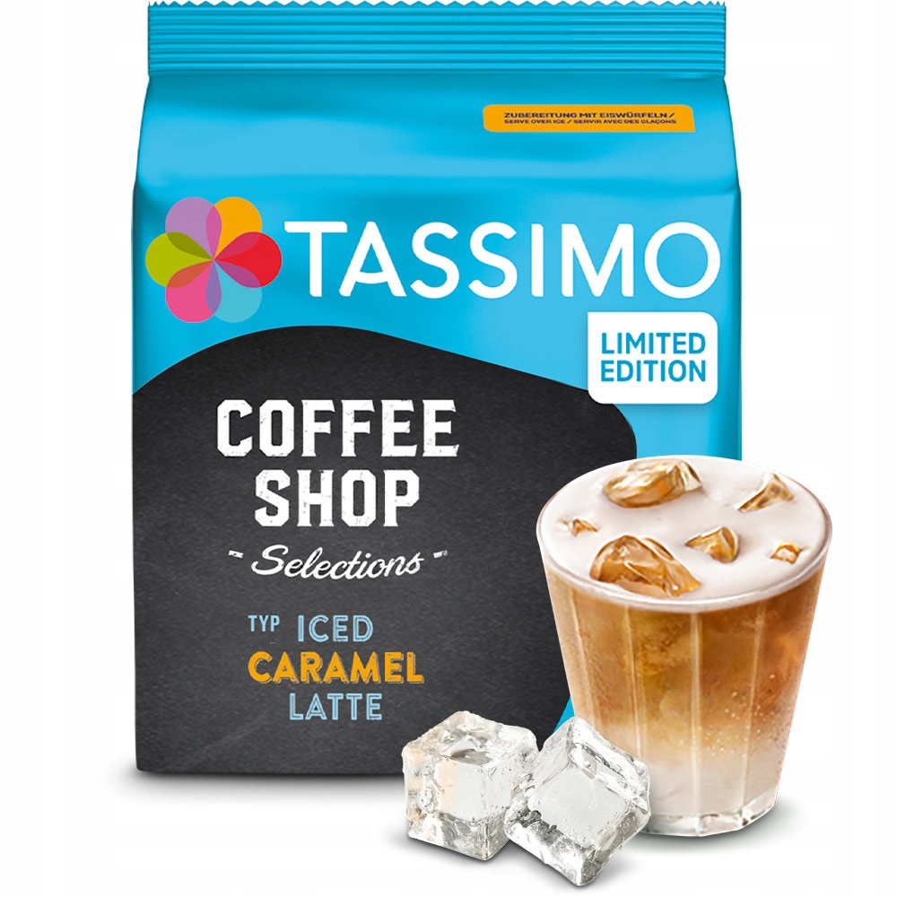Kapsułki Tassimo Iced Caramel Latte 1+1 GRATIS 13524034960