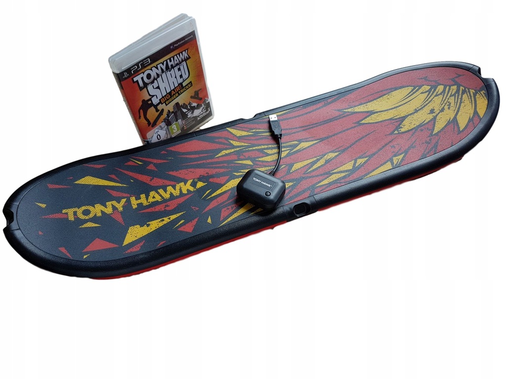 Jogo Tony Hawk Shred Big Air Bigger Tricks Ps3 Midia Fisica