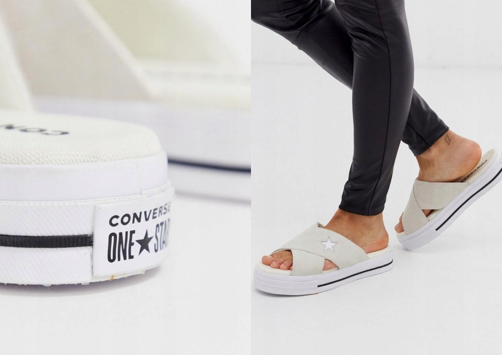 CONVERSE KLAPKI NA GRUBEJ PODESZWIE 39.5