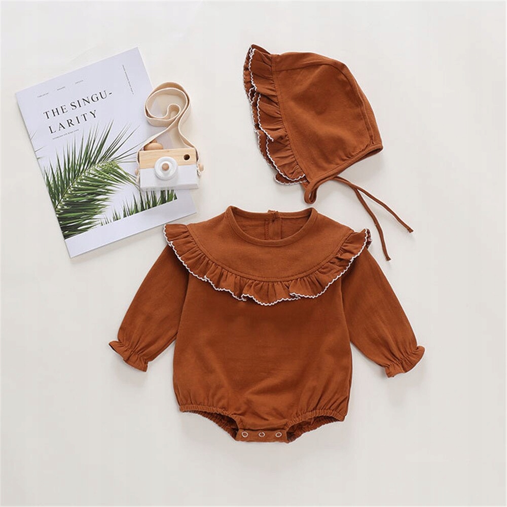 Spring Summer Baby Girl Clothes Lotus Leaf Collar
