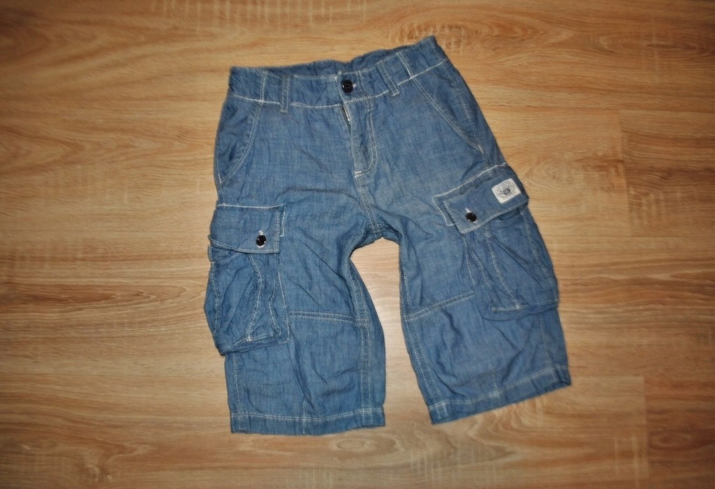 GAP świetne spodenki jeansowe miękkie 140-146 BDB