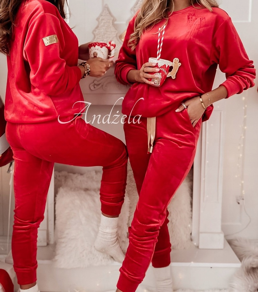 Dres la blanche 40 czerwony