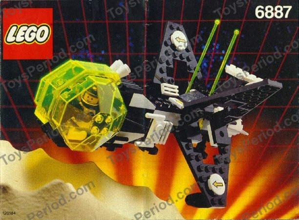 LEGO Space 6887 Allied Avenger Blacktron Octopod