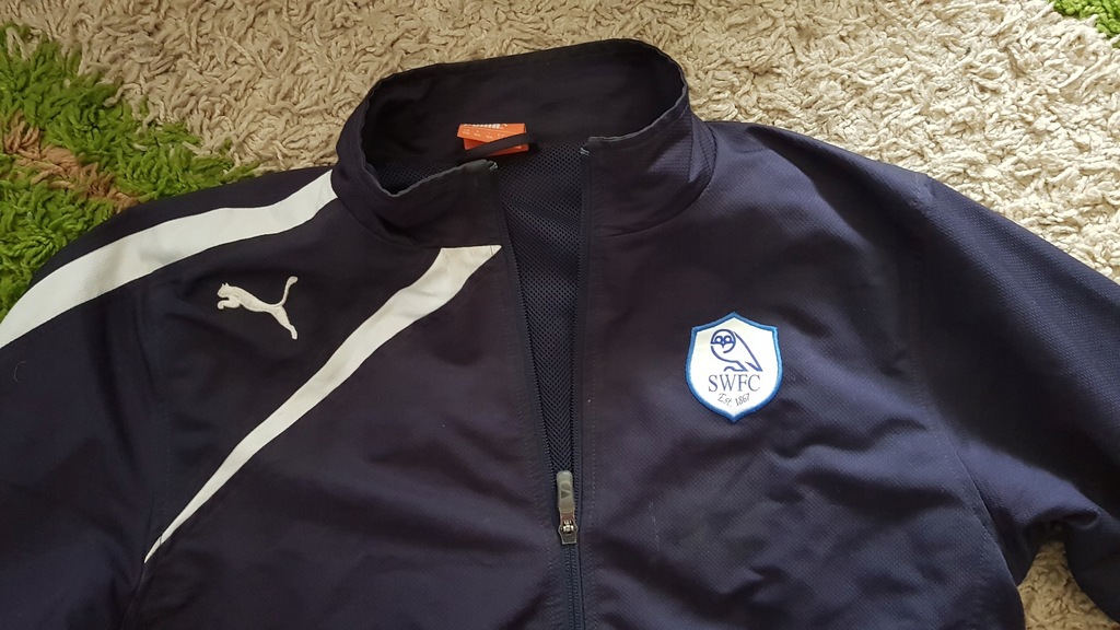 BLUZA SWFC SHEFFIELD WEDNESDAY PUMA 164CM XL NIEBI