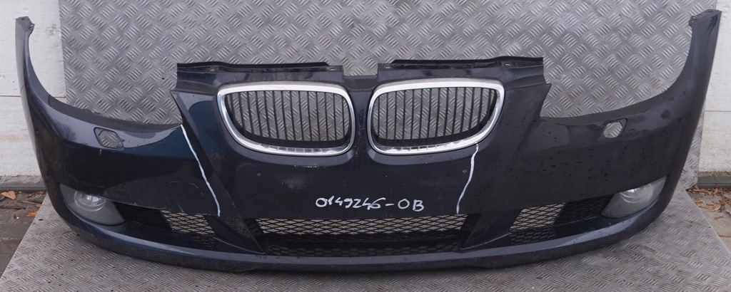 BMW E60 E61 Zderzak przedni przód Orientblau 7685976514