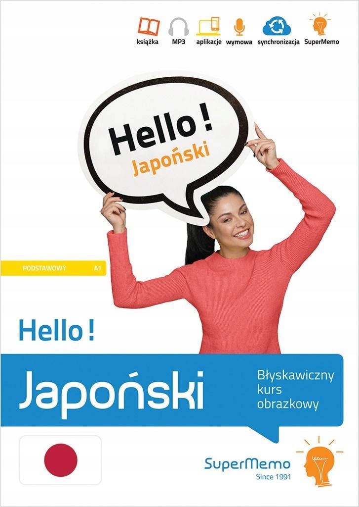 HELLO! JAPOŃSKI. BŁYSKAWICZNY KURS OBRAZKOWY A1