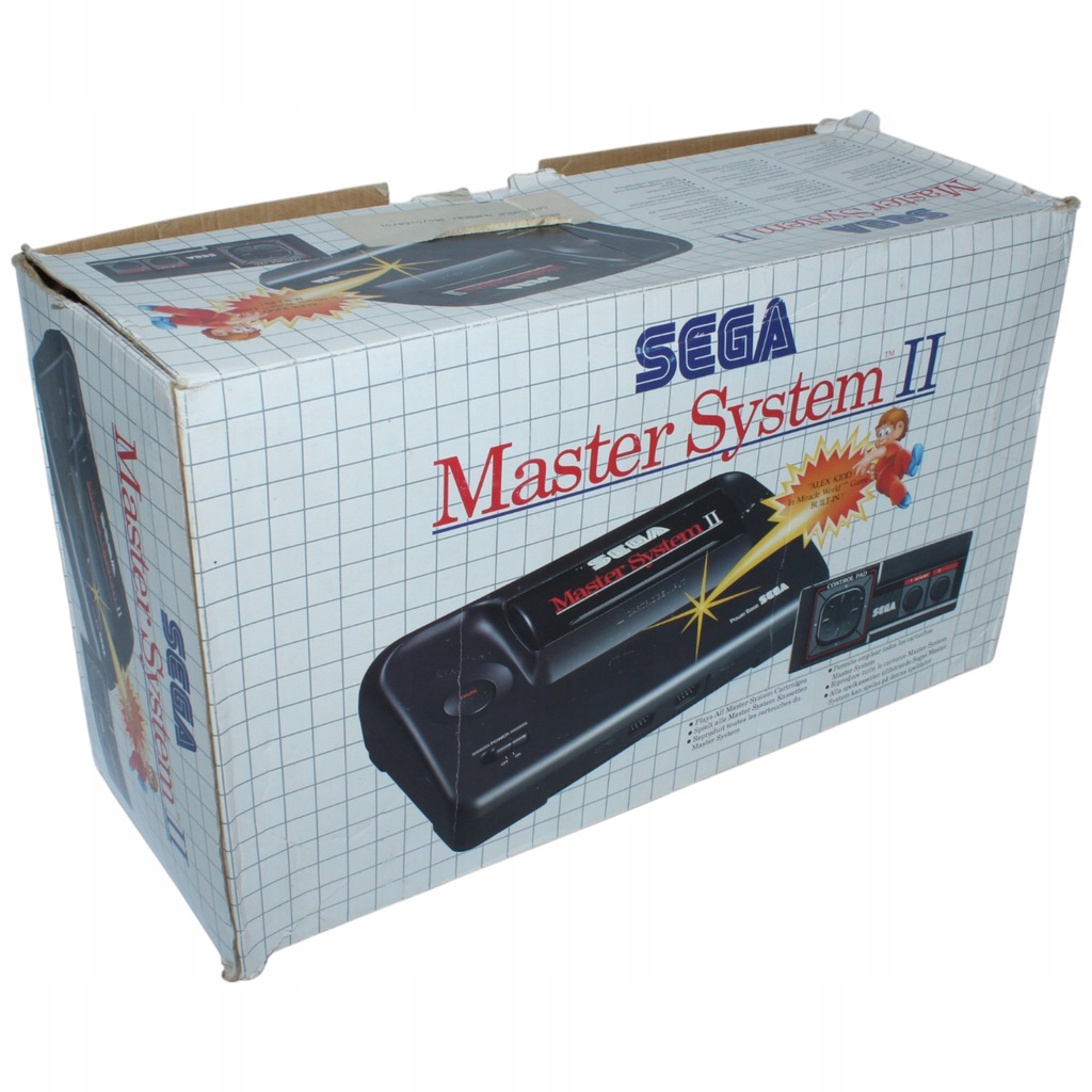 Zestaw Konsola Sega Master System II Alex Kidd Karton